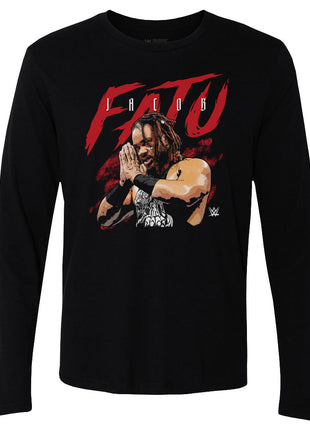 Jacob Fatu Name Grunge WHT