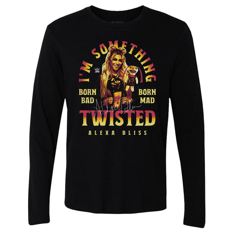 Alexa Bliss Something Twisted WWE Men's Long Sleeve T-Shirt