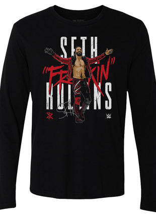 Seth Rollins Entrance WWE Men's Long Sleeve T-Shirt