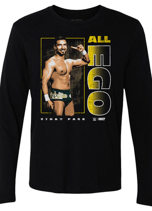 Ethan Page All Ego Pose Men's WWE Long Sleeve T-Shirt