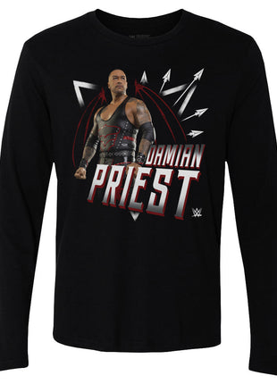 Damian Priest WWE Wings Men's WWE Long Sleeve T-Shirt