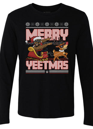 Jey Uso BIG SHOTS Merry Yeetmas Men's WWE Long Sleeve T-Shirt