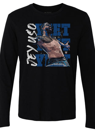 Jey Uso Gritty Men's WWE Long Sleeve T-Shirt