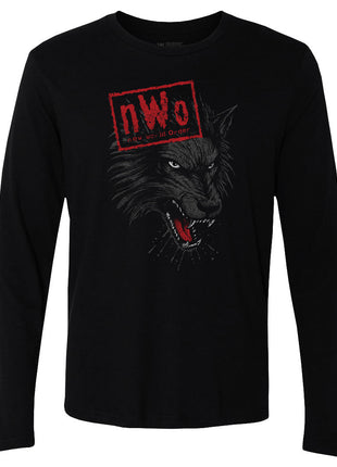 nWo Wolf Logo WHT