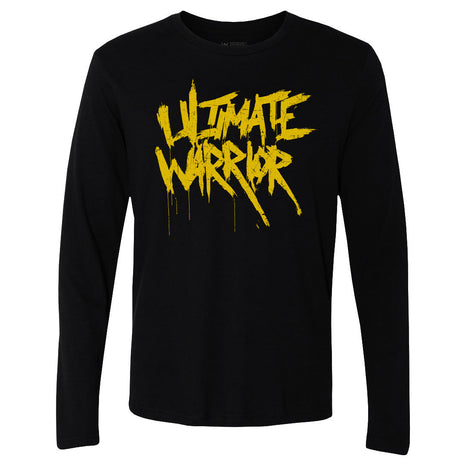 Ultimate Warrior Name Grunge WHT