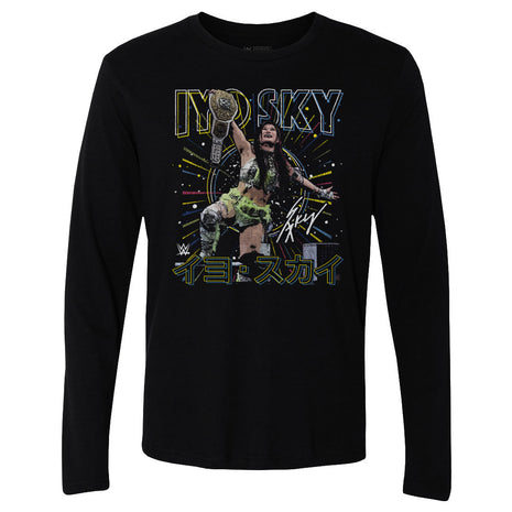 Iyo Sky Champion Men's WWE Long Sleeve T-Shirt
