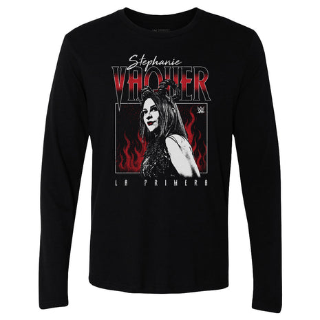Stephanie Vaquer La Primera Flames Men's WWE Long Sleeve T-Shirt