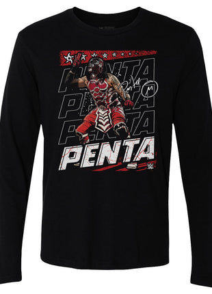 Penta Name Repeat Gritty Men's WWE Long Sleeve T-Shirt
