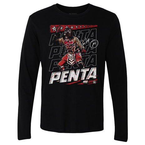 Penta Name Repeat Gritty Men's WWE Long Sleeve T-Shirt