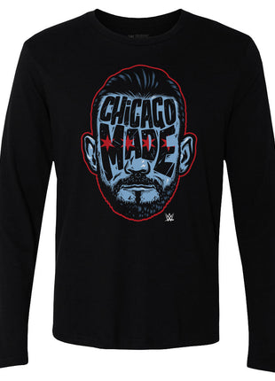 CM Punk Silhouette Men's WWE Long Sleeve T-Shirt