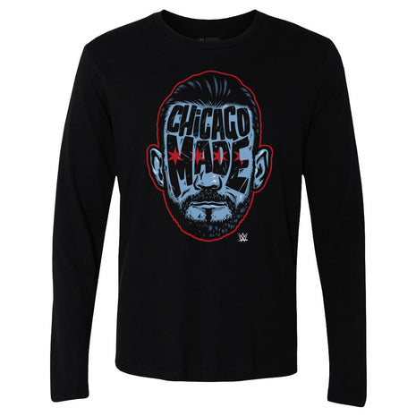 CM Punk Silhouette Men's WWE Long Sleeve T-Shirt