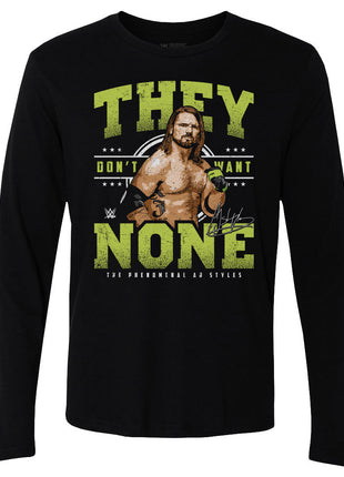 A.J. Styles They Don't Want None WHT