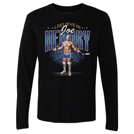 Joe Hendry WWE I Believe In Joe Men's WWE Long Sleeve T-Shirt