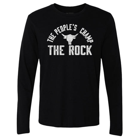 The Rock The People's Champ Logo WHT