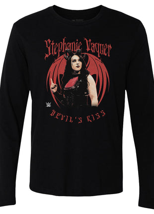 Stephanie Vaquer Wings Pose Men's WWE Long Sleeve T-Shirt