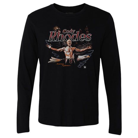 Cody Rhodes Grunge Men's WWE Long Sleeve T-Shirt