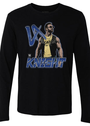 LA Knight Pose Men's WWE Long Sleeve T-Shirt