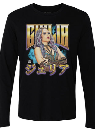 Giulia Superstar Name Men's WWE Long Sleeve T-Shirt