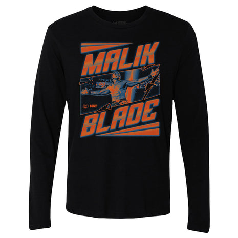 Malik Blade WWE Pose Men's WWE Long Sleeve T-Shirt