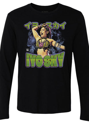Iyo Sky Superstar Name Men's WWE Long Sleeve T-Shirt