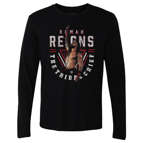 Roman Reigns Gritty Men's WWE Long Sleeve T-Shirt