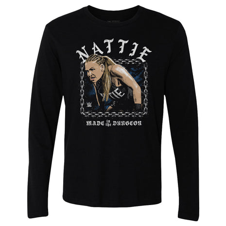 Nattie Made In The Dungeon Men's WWE Long Sleeve T-Shirt