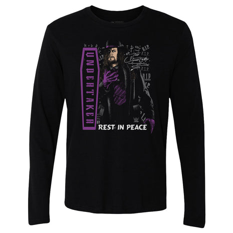 Undertaker Rest In Peace Men's WWE Long Sleeve T-Shirt