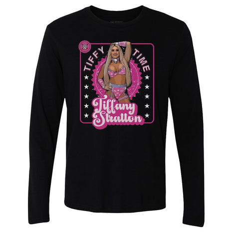 Tiffany Stratton Tiffy Time Gritty Men's WWE Long Sleeve T-Shirt