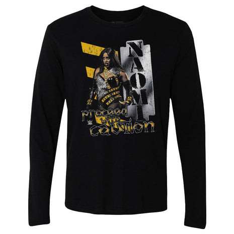 Naomi Proceed With Caution Men's WWE Long Sleeve T-Shirt