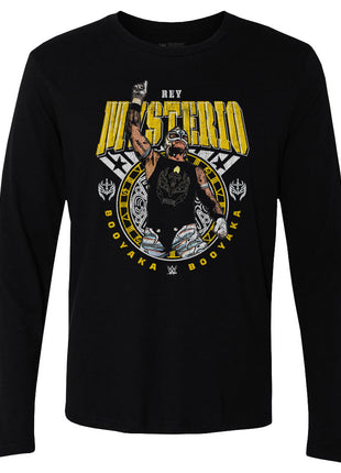 Rey Mysterio Booyaka Gritty Men's WWE Long Sleeve T-Shirt