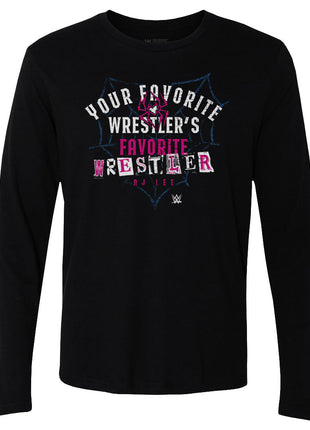 AJ Lee Favorite Wrestler Men's WWE Long Sleeve T-Shirt