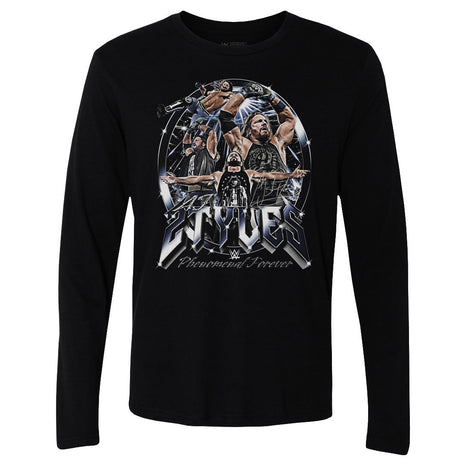 A.J. Styles WWE Vintage Men's WWE Long Sleeve T-Shirt