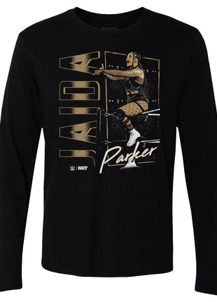 Jaida Parker Vertical Name Men's WWE Long Sleeve T-Shirt