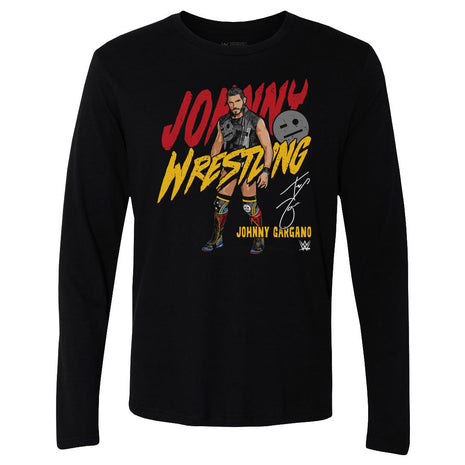 Johnny Gargano Wrestling Men's WWE Long Sleeve T-Shirt