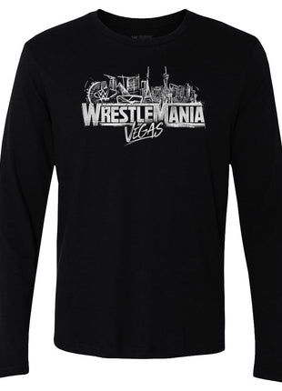 WWE WrestleMania 42 Logo Men's WWE Long Sleeve T-Shirt