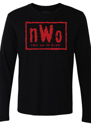 nWo Red Logo WHT