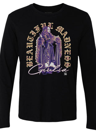 Giulia Beautiful Madness Old English Men's WWE Long Sleeve T-Shirt