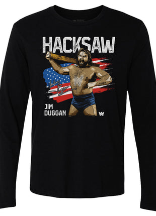 Hacksaw Jim Duggen Flag WHT