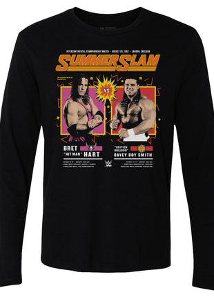 SummerSlam 1992 Match Poster Men's WWE Long Sleeve T-Shirt