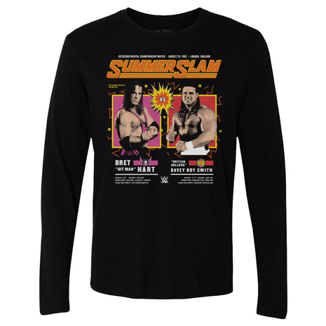 SummerSlam 1992 Match Poster Men's WWE Long Sleeve T-Shirt