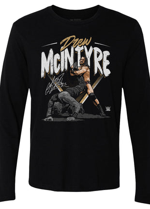 Drew McIntyre Ankle Twist WWE Men's Long Sleeve T-Shirt
