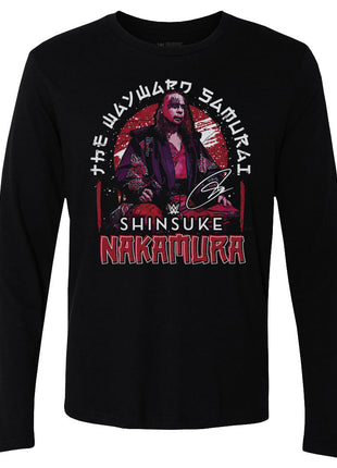 Shinsuke Nakamura The Wayward Samurai Men's WWE Long Sleeve T-Shirt