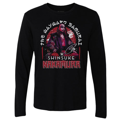 Shinsuke Nakamura The Wayward Samurai Men's WWE Long Sleeve T-Shirt