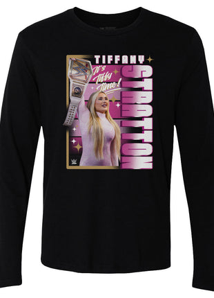 Tiffany Stratton Champion Time Men's WWE Long Sleeve T-Shirt