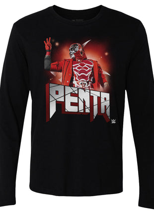 Penta Burst Men's WWE Long Sleeve T-Shirt