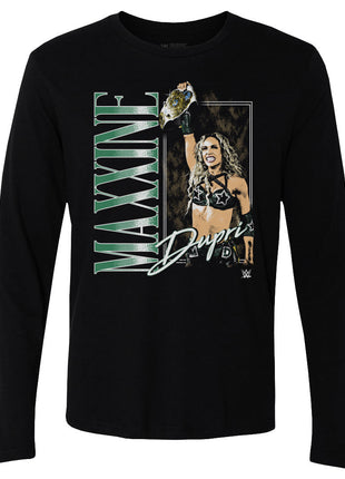Maxxine Dupri Intercontinental Champ Men's WWE Long Sleeve T-Shirt