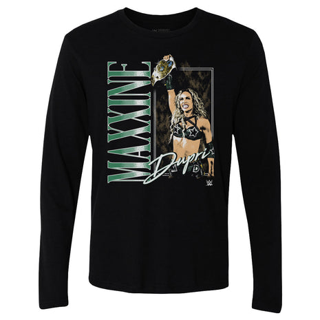 Maxxine Dupri Intercontinental Champ Men's WWE Long Sleeve T-Shirt
