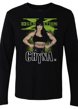 D-Generation X Chyna Pose Men's WWE Long Sleeve T-Shirt