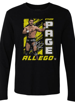 Ethan Page Gritty Men's WWE Long Sleeve T-Shirt