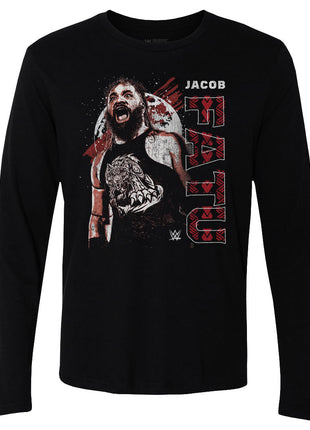 Jacob Fatu Scream Gritty Men's WWE Long Sleeve T-Shirt